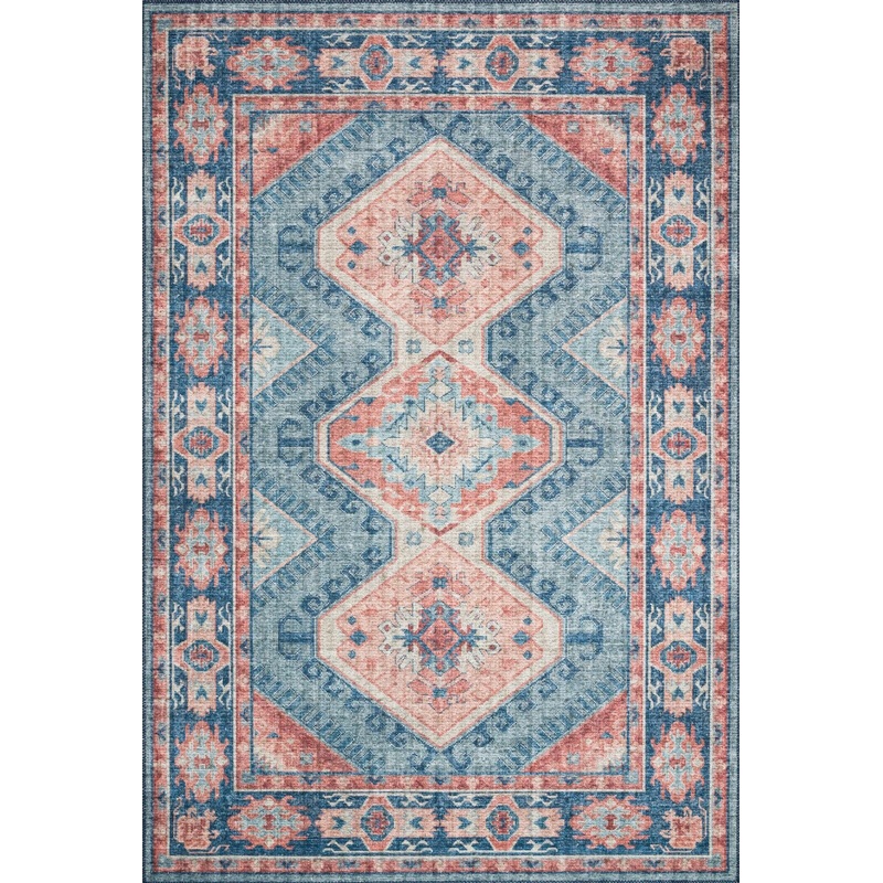Gelo Performance Blue Rug 9×12