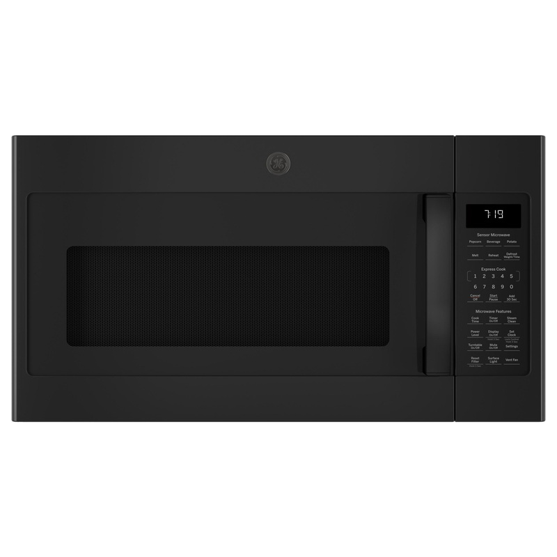 JVM7195DKBB GE 1.9 Cu. Ft. Over-the-Range Sensor Microwave Oven
