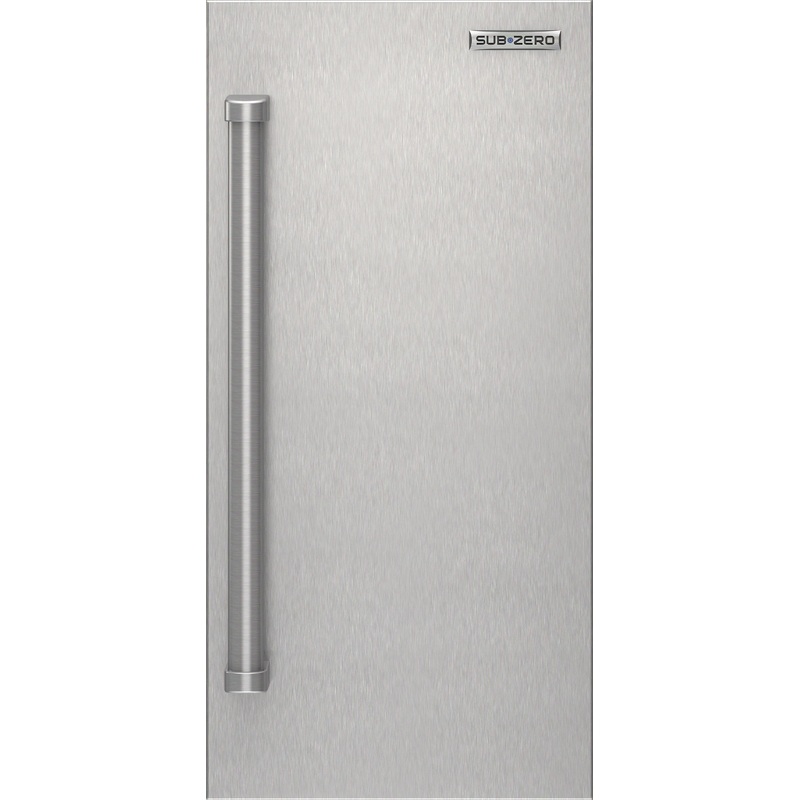 Sub-Zero 7045018 15″ Stainless Steel Door Panel – Pro Handle – Right Hinge