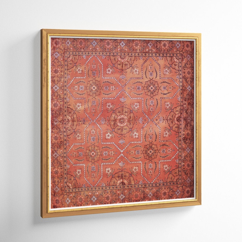 Textile Design Framed Graphic Art Print Joss & Main