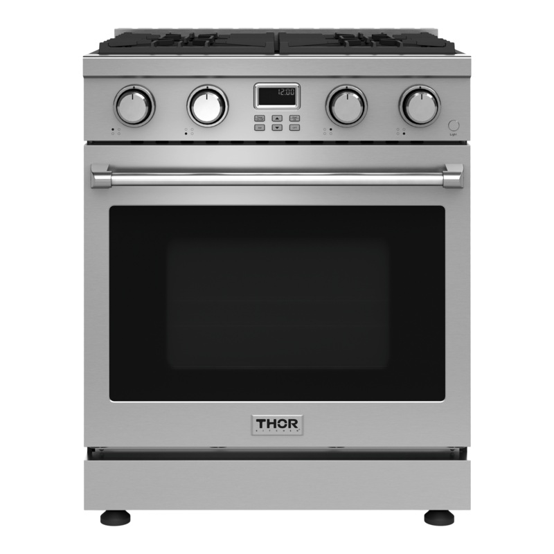 Thor Kitchen ARG30 Thor Kitchen 30-Inch Contemporary Professional Gas Range – Arg30