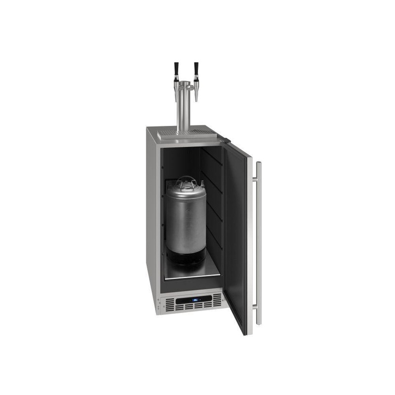 U-Line UHDE215SS03A Hde215 15″ Nitro Infused Cold Coffee Dispenser With Stainless Solid Finish (115 V/60 Hz)