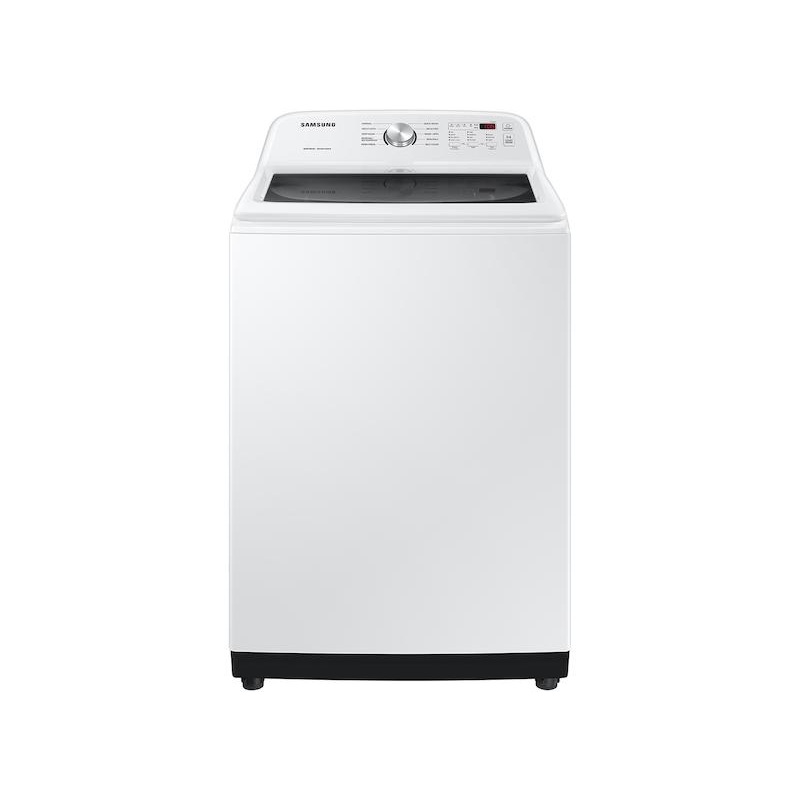 4.9 cu. ft. Large Capacity Top Load Washer with ActiveWave Agitator and Deep Fill in White