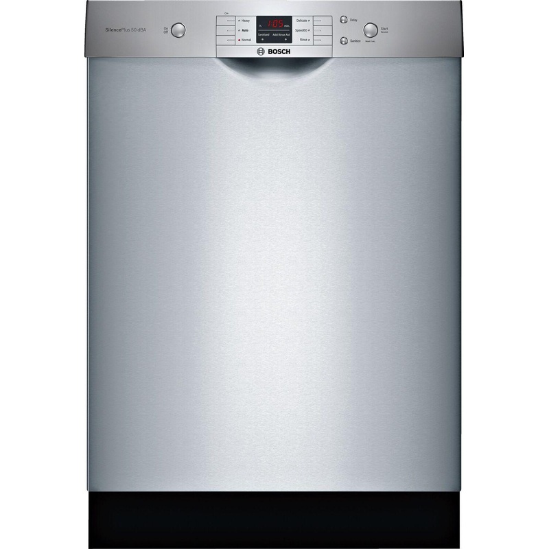 Bosch SHEM3AY55N 100 Series Dishwasher 24″ Stainless steel