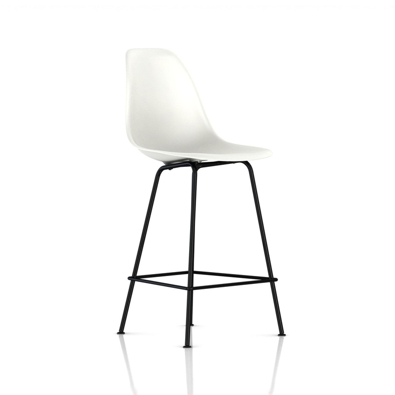 Eames Molded Plastic Counter Stool