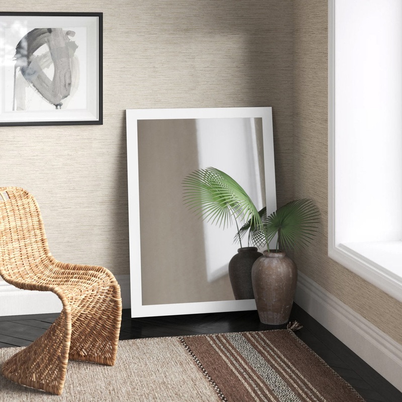 Gollu Mirror Ebern Designs Size: 60″ x 40″ Finish: White