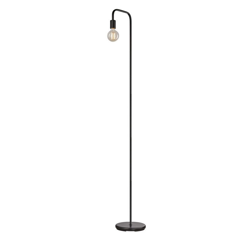 Kazutaka 70″ Arched Floor Lamp 17 Stories Base Finish: Black