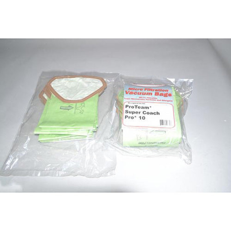ProTeam Pro 10 ECC332 Vacuum Bags – 10 Pack