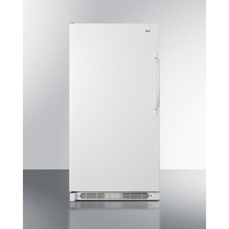 Summit R17FFLHD Large Capacity All-Refrigerator With Frost-Free Operation And Fan-Forced Cooling; Left Hand Door Swing