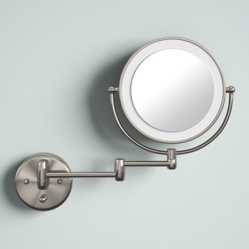 Lyra Lighted Magnifying Makeup Mirror