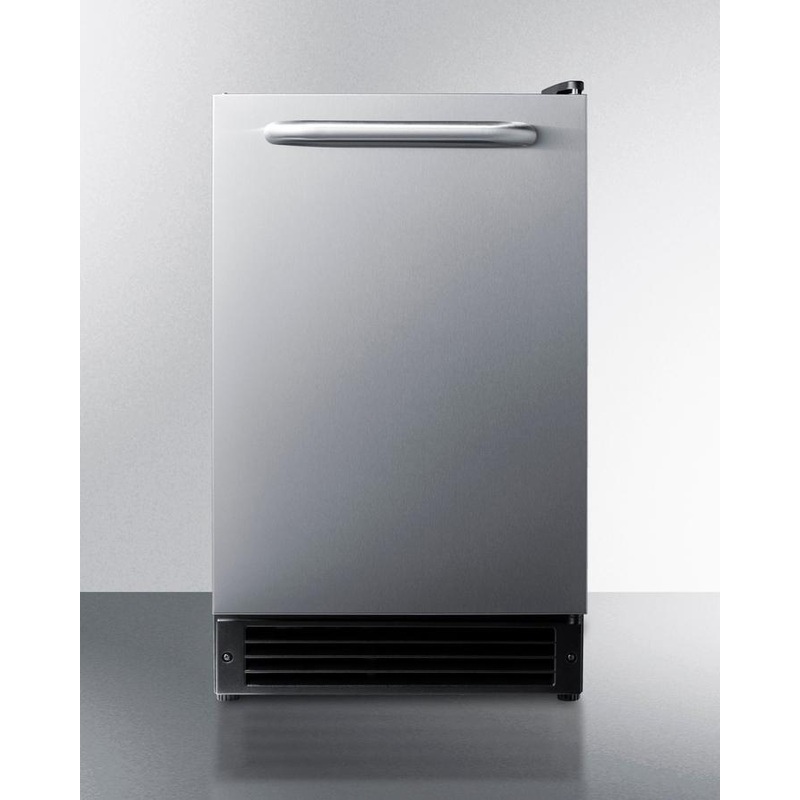 Summit BIM26 15 Lb. Drain-free Built-in Icemaker