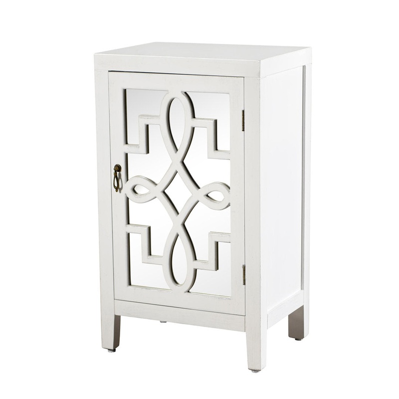 Almazan Nightstand Langley Street Color: White