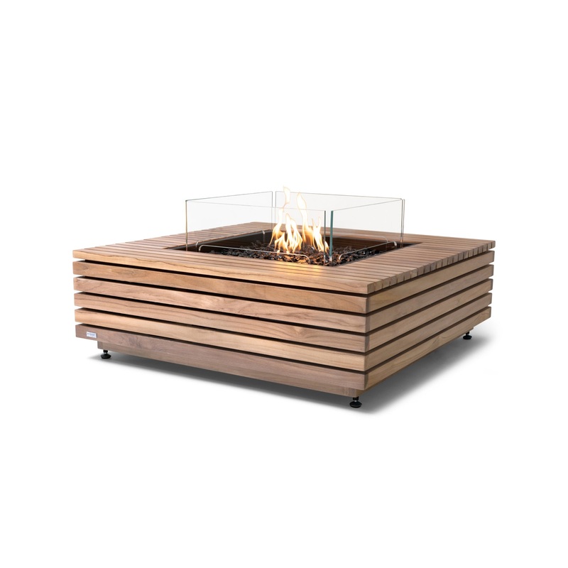 Base 40 Teak Fire Table Set