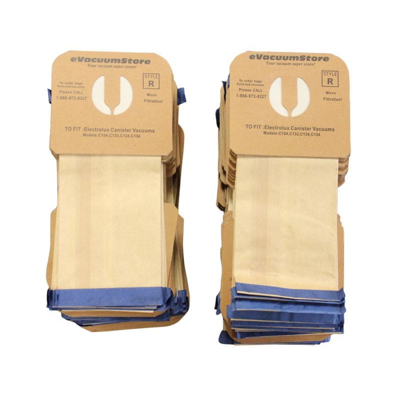 Electrolux 100 Pack Generic Renaissance Vacuum Bags Style R