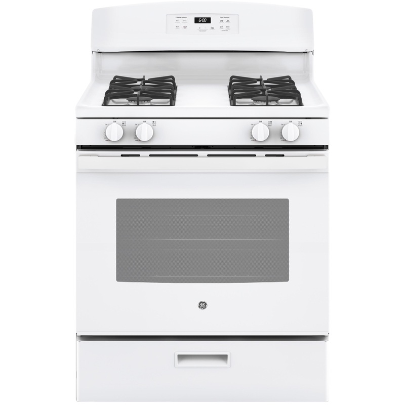 JGBS60DEKWW GE 30″ Free-Standing Gas Range