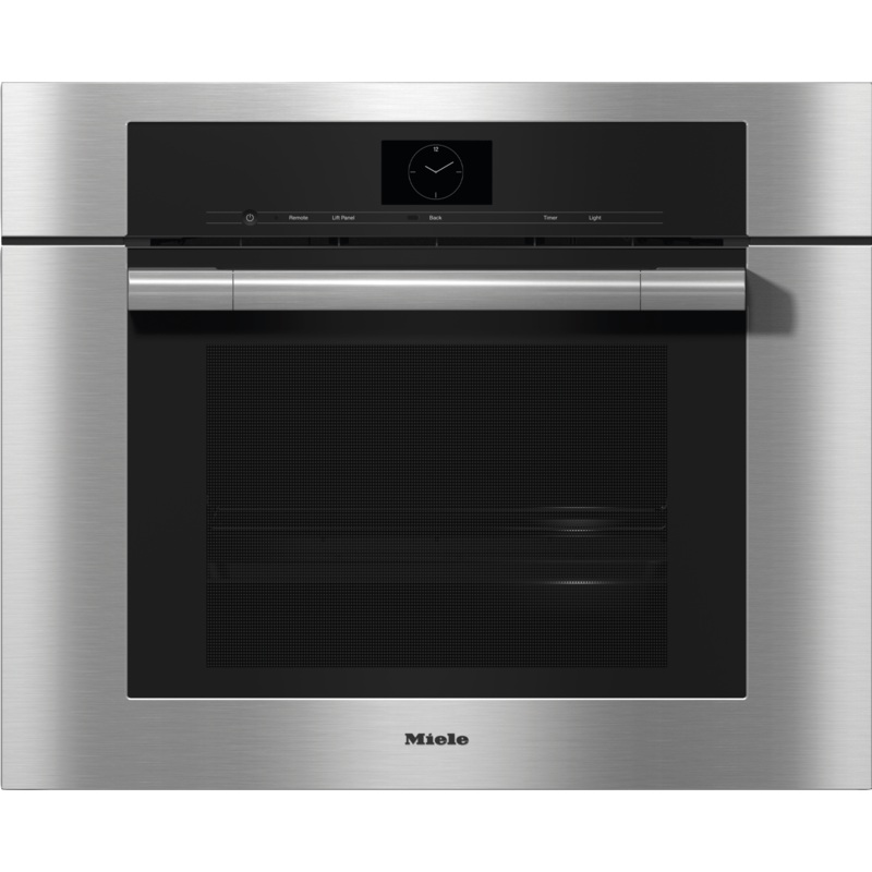 Miele DGC7585CTS Dgc 7585 – 30″ Combi-Steam Oven Xxl With Directwater Plus For Steam Cooking, Baking, Roasting With Roast Probe + Menu Cooking.