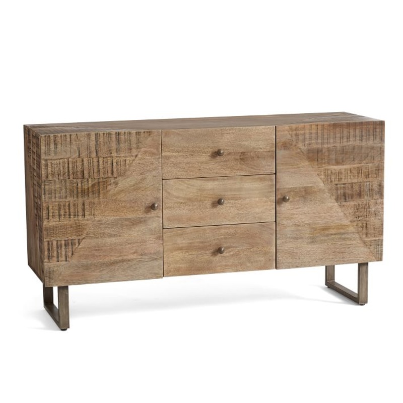 Planked 50″ Sideboard Buffet – Distressed Mango