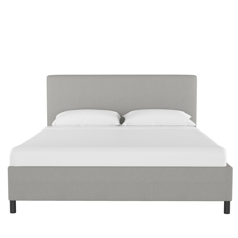 Pyburn Upholstered Low Profile Platform Bed Mercury Row Color: Milano Smoke Size: Full