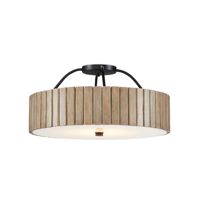 Tetterby LED Semi Flush Mount