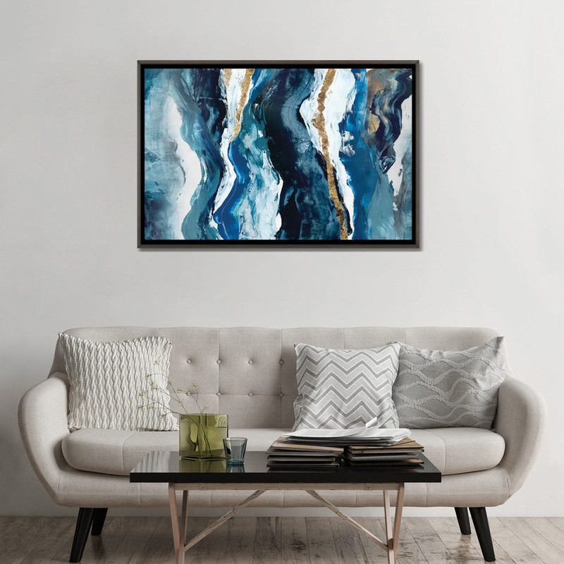 Effectus II by Isabelle Z – Wrapped Canvas Print The Twillery Co. Size: 32″ H x 48″ W x 1.5″ D Format: Dark Rustic Wood Framed