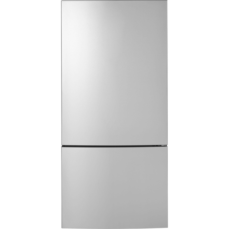 GBE17HYRFS GE ENERGY STAR 17.7 Cu. Ft. Counter-Depth Bottom-Freezer Refrigerator