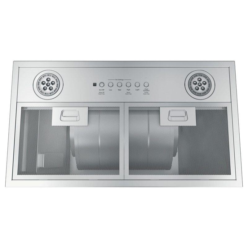 Haier UVC7300SLSS 20″ Custom Hood Insert W/ Dimmable Led Lighting