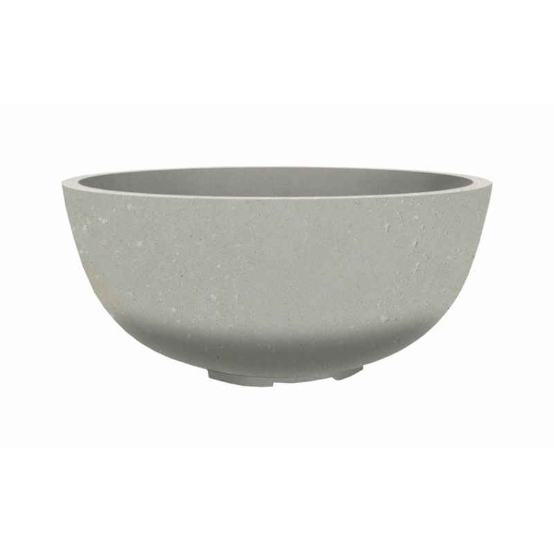 Xo Appliance XOFBWL39LS Fire Bowl 39″ Natural Gas Fired Gfrc Limestone