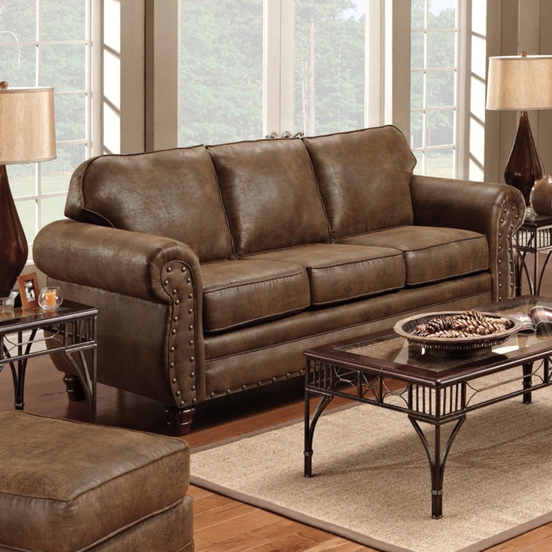 Aticus 88″ Round Arm Sofa Loon Peak