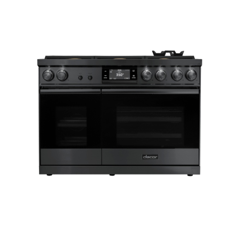 Dacor DOP48C86DLM 48″ Dual Fuel Range, Graphite Stainless Steel