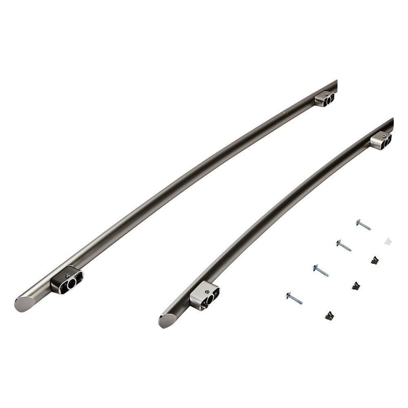 Jennair W10250638 Sxs Refrigerator Euro Style Handle Kit, Stainless Steel