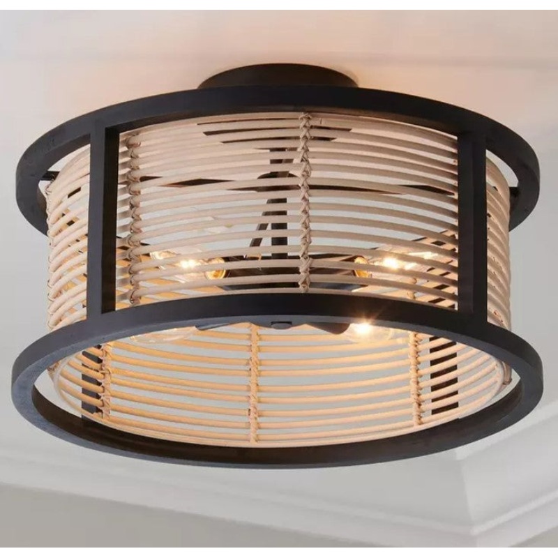 Organic Paraso Convertible Semi Flush Ceiling Light