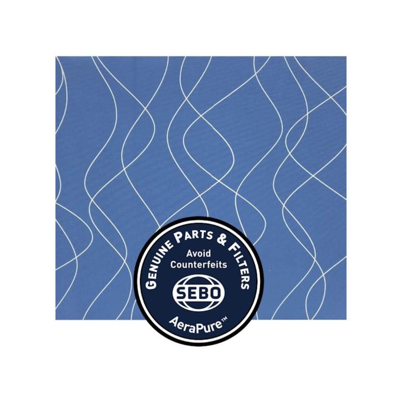 Sebo Felix Exhaust Filter with Textile-Ice Blue 7095ER02