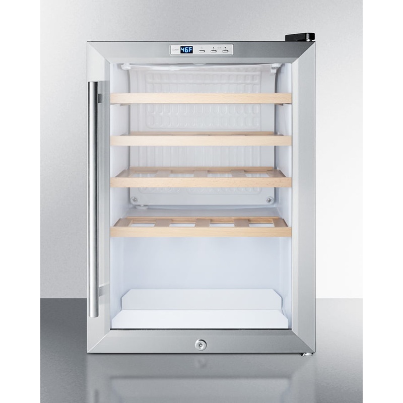 Summit SCR312LBICSSWC2 Compact Built-In Wine Cellar