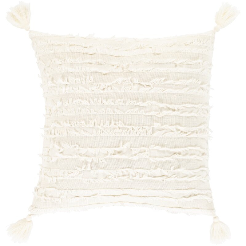 Cothren Square Cotton Throw Pillow Cover No Insert-18″x18″