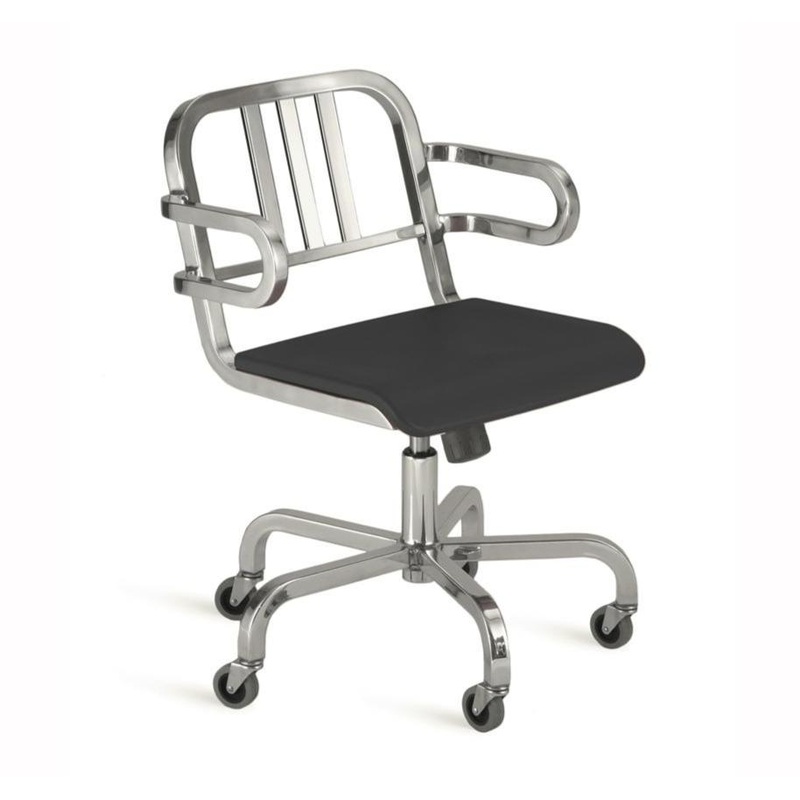 Emeco Nine-0 Swivel Armchair