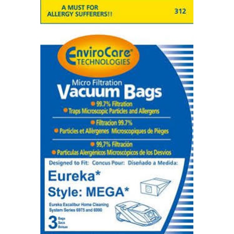Eureka MEGA Micro Bags w/ Closure – Generic