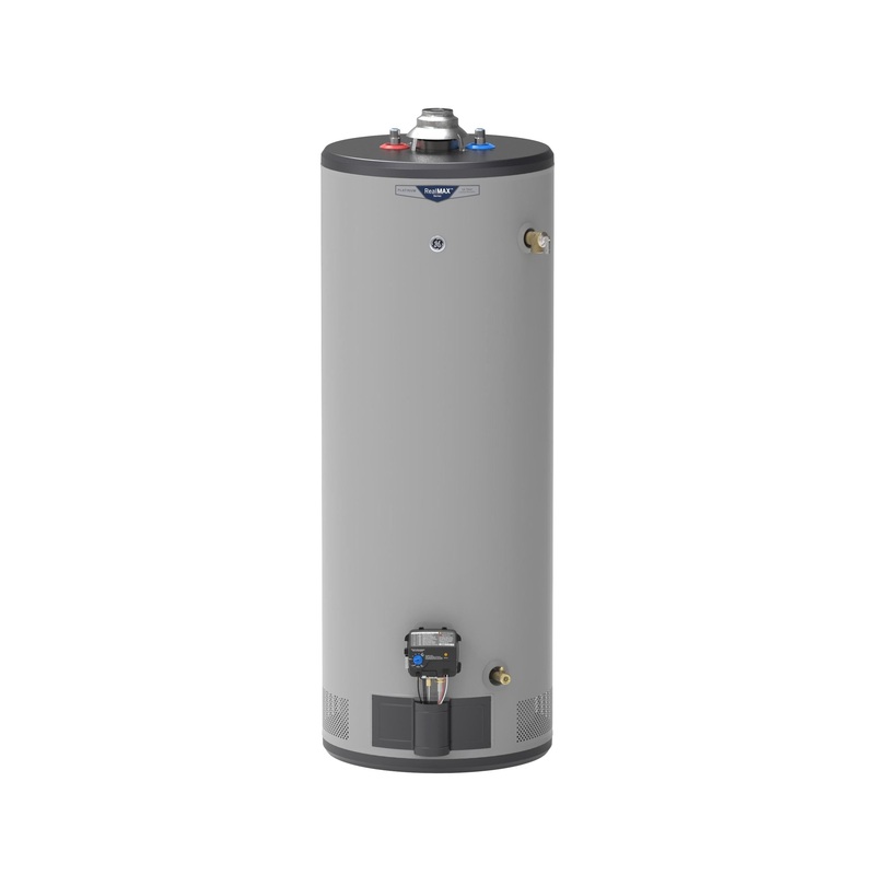 GP50T12BXR GE RealMAX Platinum 50-Gallon Tall Liquid Propane Atmospheric Water Heater