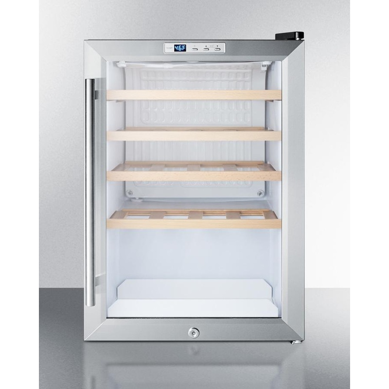 Summit SCR312LCSSWC2 Compact Wine Cellar