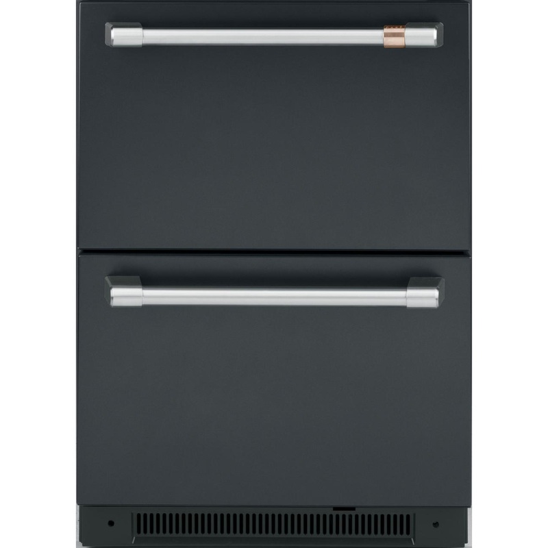 Cafe CDE06RP3ND1 CAF(EBACK) 5.7 Cu. Ft. Built-In Dual-Drawer Refrigerator