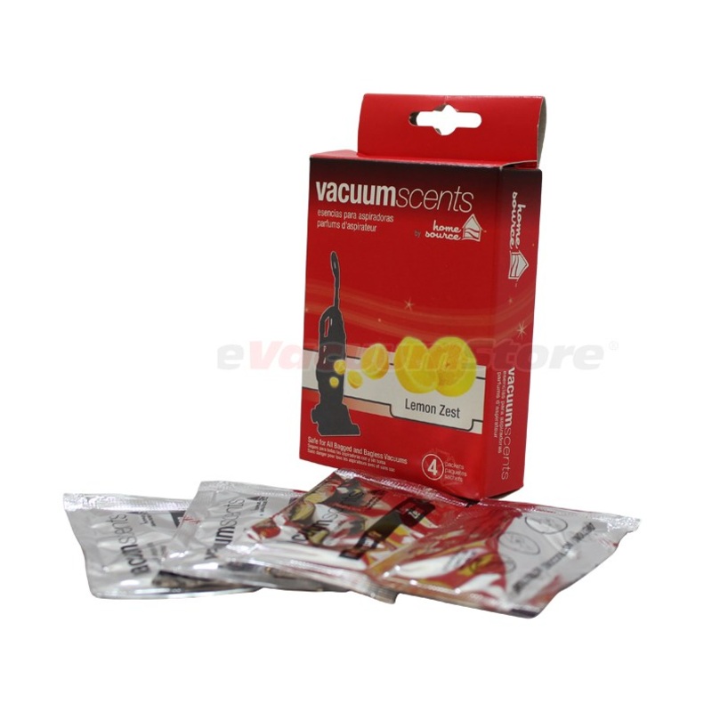 Home Source Lemon Zest Vacuum Scent – 4 pack