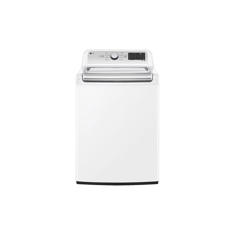 Lg 5.5 cu.ft. Mega Capacity Smart wi-fi Enabled Top Load Washer with TurboWash3D Technology