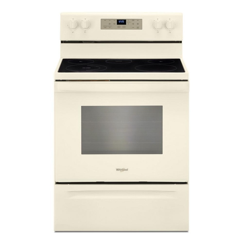 Whirlpool 5.3 cu. ft. Whirlpool electric range with Frozen Bake technology