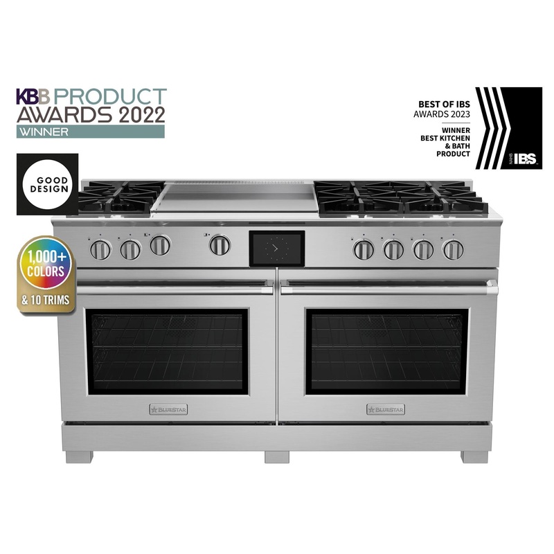 Bluestar BSDF606G 60″ Dual Fuel Range With 24″ Griddle