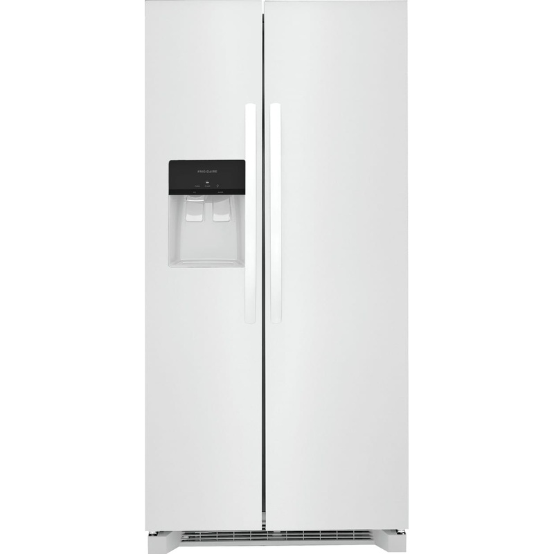 Frigidaire FRSS2323AW 22 Cu. Ft. 33″ Standard Depth Side by Side Refrigerator