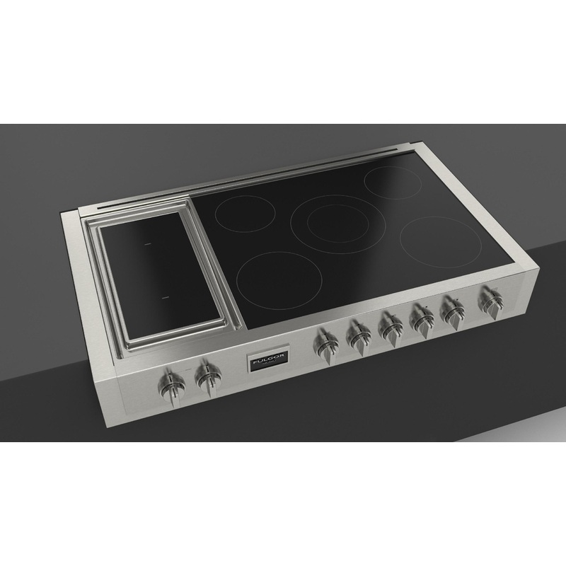 Fulgor Milano F6IRT485GS1 Sofia 48″ Pro Induction Rangetop With Griddle