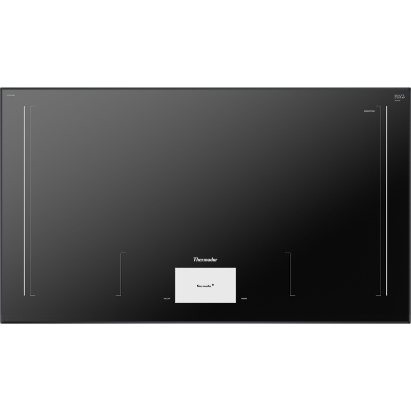 Thermador CIT36YWBB Freedom Induction Cooktop 36” Dark Gray, Surface Mount Without Frame Cit36Ywbb