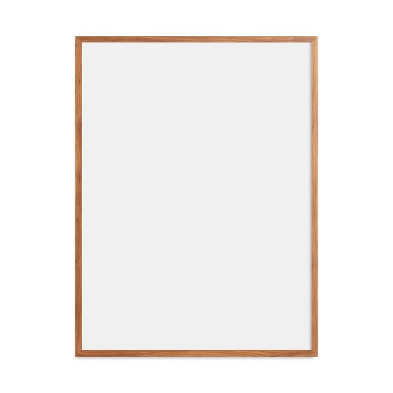 Wood Poster Light Walnut With Frame 30″x40″