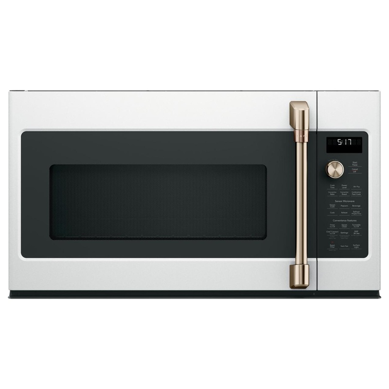 Cafe CVM517P4RW2 CAF(EBACK) 1.7 Cu. Ft. Convection Over-the-Range Microwave Oven