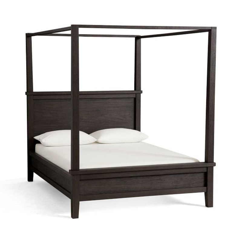 Farmhouse Canopy Bed Queen