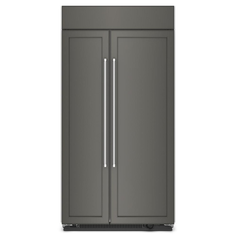 Kitchenaid KBSN702MPA 25.5 Cu Ft. 42″ Built-In Side-By-Side Refrigerator With Panel-Ready Doors